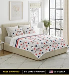 King Quilt Bedding Set 3-PIECE Bedspread & 2 Pillow Shams Lavish Home. Fixed Price $85.90.
