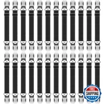 Boao 24 Pcs Bed Sheet Clips Straps Heavy Duty Adjustable Fasteners Elastic. Fixed Price $26.16.
