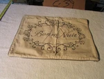 Bonne Nuit Pillow Sham. Fixed Price $13.49.