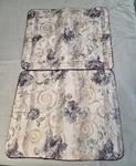 Croscill Chambord Cassis Standard Pillow Shams Set Of 2 Purple Rose Amethyst. Fixed Price $16.00.
