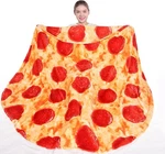 Mermaker Pepperoni Pizzas Blanket 71 For Adult Kids, Inches, Red. Fixed Price $36.07.