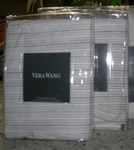 Vera Wang "ribbon Stripe" 2PC Standard Shams Set Mocha Nip. Fixed Price $83.69.