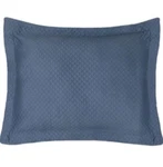 Lamont Home Diamante Standard Sham Dark Blue Diamond Quilted New. Fixed Price $8.00.