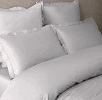 Restoration Hardware Italian Ultra-soft Sateen Duvet Cover Full / Queen Mist. Fixed Price $200.00.