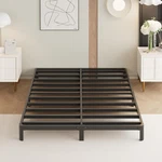 Sleep Soundlessly All Night - King Metal Platform Bed Frame No Box Spring. Fixed Price $154.99.