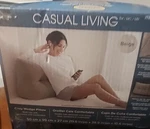 Casual Living Cozy Wedge Pillow Beige. Fixed Price $69.95.