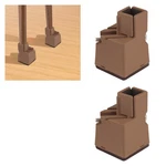 2 Inch Adjustable Bed & Furniture Risers With Screw ZG50MM, Brown. Fixed Price $36.99.