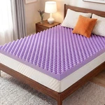 3 Inch Egg Crate Mattress Topper Queen, Gel Infused Memory Foam Topp.... Fixed Price $85.12.