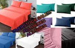 Superb Bed Sheet Set, Fitted, Flat, Pillowcases - Breathable & Soft, Deep Pocket. Fixed Price $12.19.