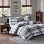 Bedroom Full/queen Plaid Comforter Sheet Set. Fixed Price $199.00.