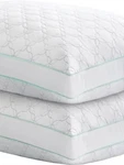 Martha Stewart Garden Trellis Quilted Bed Pillows 18X26IN - Set Of. Fixed Price $39.99.