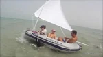Inflatable Sailboat With Intex Mariner 3 Hull. Very Portable!. Fixed Price $1139.00.