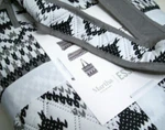 Martha Stewart Reversible Gray Black Fair Isle King Quilt 2 Shams New. Fixed Price $44.00.