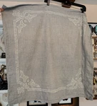 1 Restoration Hardware Italian Baroque Medallion Euro Sham Gray Linen. Fixed Price $39.00.