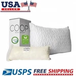 Coop Home Goods Original Loft 20*30" Bed Pillows Memory Foam Fill Queen. Fixed Price $39.99.