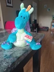 Gund Kids Plush Scales 'n Tails Sr. Blue Dragon Jiggy Stuffed Animal Nwt's. Fixed Price $17.49.