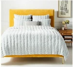 Nwt Anthropologie Velvet Ellery Burnout Queen Quilt In Icy Blue. Fixed Price $192.49.