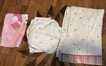 Hello Kitty Twin Bed Sheet Set 1 Fitted Flat Pillow Case Sanrio Vtg. Fixed Price $47.00.