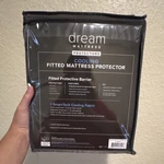 Dream Mattress Cooling Fitted Protector Full Black Smart-tech Fabric. Fixed Price $18.00.