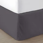 Sgi Bedding Inch Drop Skirt Size Queen- 17", 03 Dark Grey. Fixed Price $39.00.