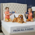 Utopia Bedding Waterproof 5-SIDED Mattress Protector Twin Size, Premium.... Fixed Price $9.99.
