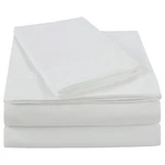 Room Essentials Twin Xl Set White Cotton Rich Sheets, Fits Dorm. Fixed Price $30.88.