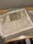 Two (2) Croscill Cotswold Patchwork Standard Pillow Shams Comforter. Fixed Price $35.99.