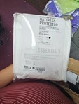 Martha Stewart Essentials Full Waterproof Mattress Protector 54" X 75". Fixed Price $47.00.