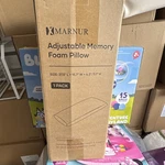 Marnur Adjustable Memory Foam Pillow 27.5 X 15.7 In, 4.3/5.7 H. Fixed Price $35.00.