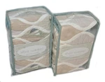 Shell Rummel Hour Glass King Pillow Shams New 1ST Quality $240. Fixed Price $63.99.