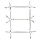 Sheet Straps Nonslip Fitted Clips,adjustable Elastic Bedding Holder.... Fixed Price $22.84.