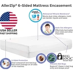 Protect-a-bed Waterproof Mattress Protector Encasement Cal King Allerzip Terry. Fixed Price $8.09.