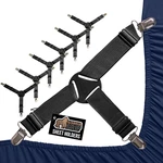 Gorilla Grip Patent Pending Bed Sheet Holders, Adjustable Elastic Fasteners With. Fixed Price $31.11.