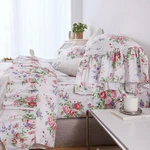 Queen Floral Sheet Set 4-PIECE Romantic Roses Vintage Shabby Chic Bedding. Fixed Price $138.99.