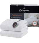 Beautyrest Cotton Blend Heated Mattress Pad, Full Deep Pocket 5-SETTING. Fixed Price $61.75.