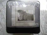 Pct Queen Size 8- Piece Textured Comforter Bedding Set Gray Pintuck. Fixed Price $59.95.