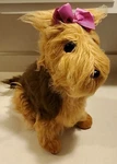 Jojo Siwa Bow Dog Plush Soft Stuffed Animal Pink 16" 2017 Nickelodeon!!. Fixed Price $19.95.
