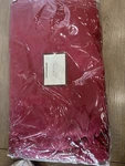 Pottery Barn Collins Daybed Slipcover Red Linen Mattress Twin. Fixed Price $79.00.