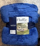 Berkshire Fluffie Blue Soft Throw Blanket 60X70 New With Tags. Fixed Price $20.00.