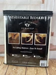 Veratex Adjustable Bed Cal.king, Chocolate Color "hike Up Your Skirt". Fixed Price $16.08.
