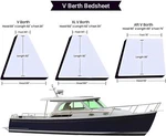 800 Tc Boating Sheet Set- Universal Berth Cotton 8" Depth-sailboat Boaters Gift. Fixed Price $72.99.