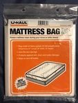 Uhaul Mattress Bag Twin Size 87'' L, 39'' W, 10 H, Plastic Dust Waterproof. Fixed Price $8.99.