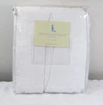Pottery Barn Kids Baby 100% Cotton Floral Matelasse Crib Bed Skirt White Nip. Fixed Price $37.50.
