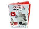 Sunbeam CAT94X Gray 120V 75W Micromink Neck And Shoulders Heating Wrap 700-825. Fixed Price $32.89.