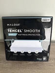 Malouf Tencel Smooth King Mattress Protector Waterproof Hypoallergenic. Fixed Price $65.00.