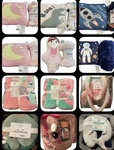 Comfort Bay Kids Sleepover Set Plush Throw Blanket With Toy Pillow. Fixed Price $10.98.