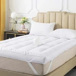 5 Inch Goose Duck Feather Shredded Foam Extra Thick Mattress Topper Pillowtop. Fixed Price $219.89.