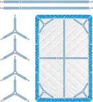 Bed Sheet Holder Straps, 4+2 Pcs Adjustable Mattress Clips, Blue. Fixed Price $13.88.