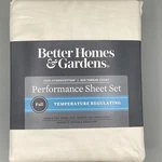 New Better Homes & Gardens 400 Thread Count Performance Full Piece Sheet Set. Fixed Price $54.75.