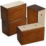 Sopicoz Wood Bed Risers (brown, 3 Inch). Fixed Price $35.64.